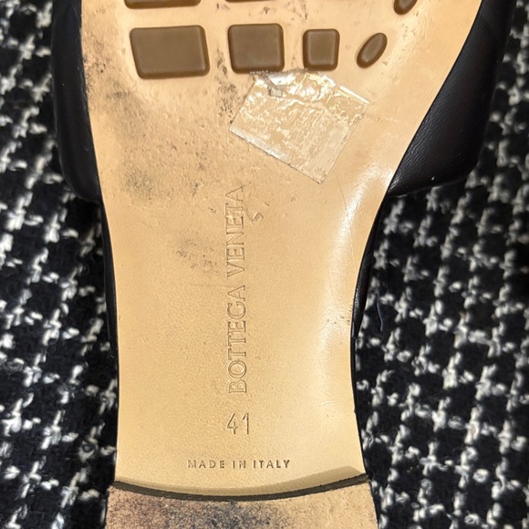 Black Quilted bottega veneta slides - Picture 8 of 10